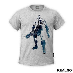 Blue Kratos - God Of War - Majica