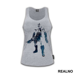 Blue Kratos - God Of War - Majica