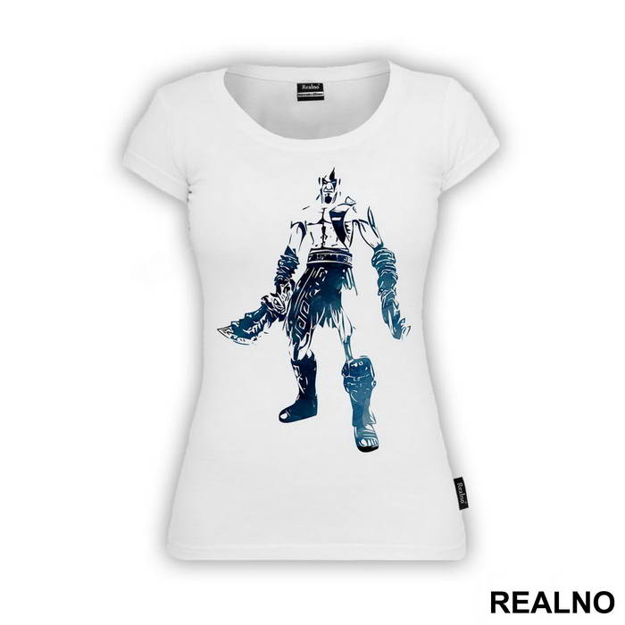 Blue Kratos - God Of War - Majica