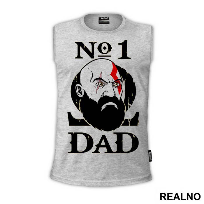 Number One Dad - God Of War - Majica