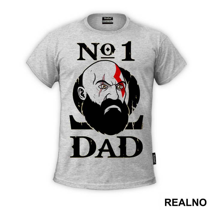 Number One Dad - God Of War - Majica