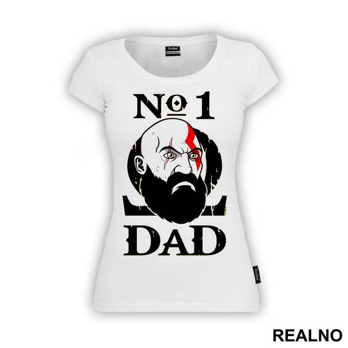 Number One Dad - God Of War - Majica
