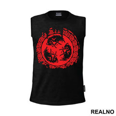Red Circle - God Of War - Majica