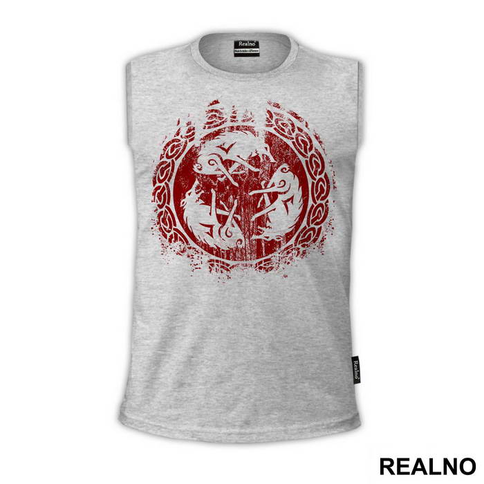 Red Circle - God Of War - Majica