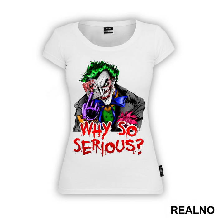 Why So Serious? Card - Joker - Majica
