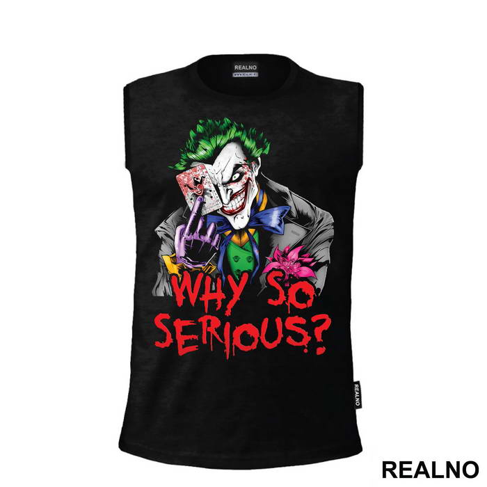 Why So Serious? Card - Joker - Majica