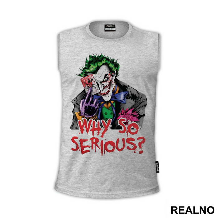Why So Serious? Card - Joker - Majica