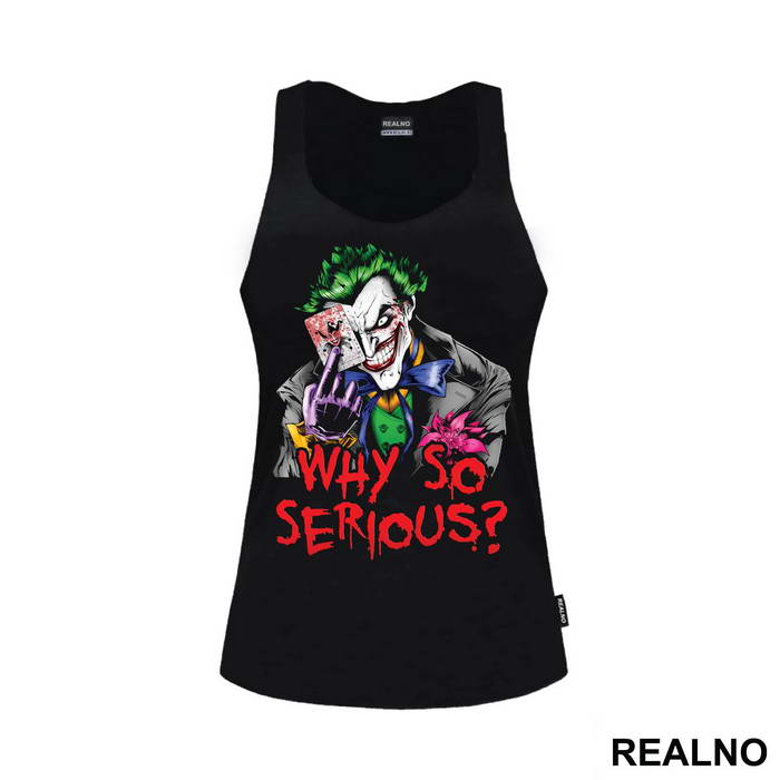 Why So Serious? Card - Joker - Majica