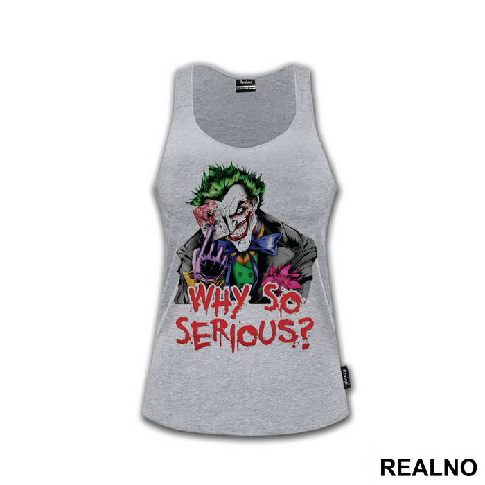 Why So Serious? Card - Joker - Majica