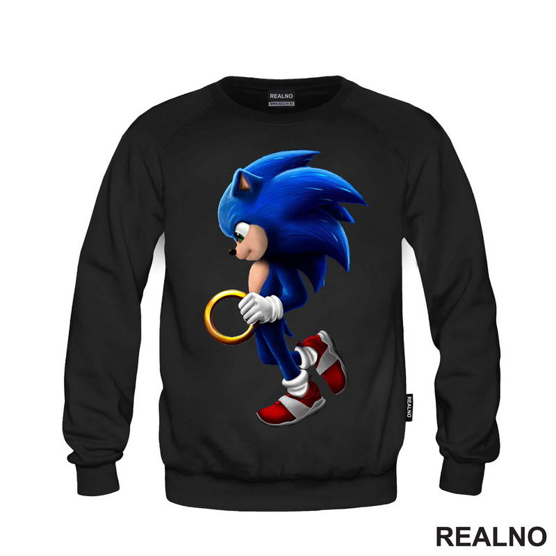 With Golden Ring - Sonic - Majica