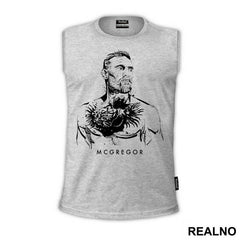 Black Portrait - Conor McGregor - MMA - Majica
