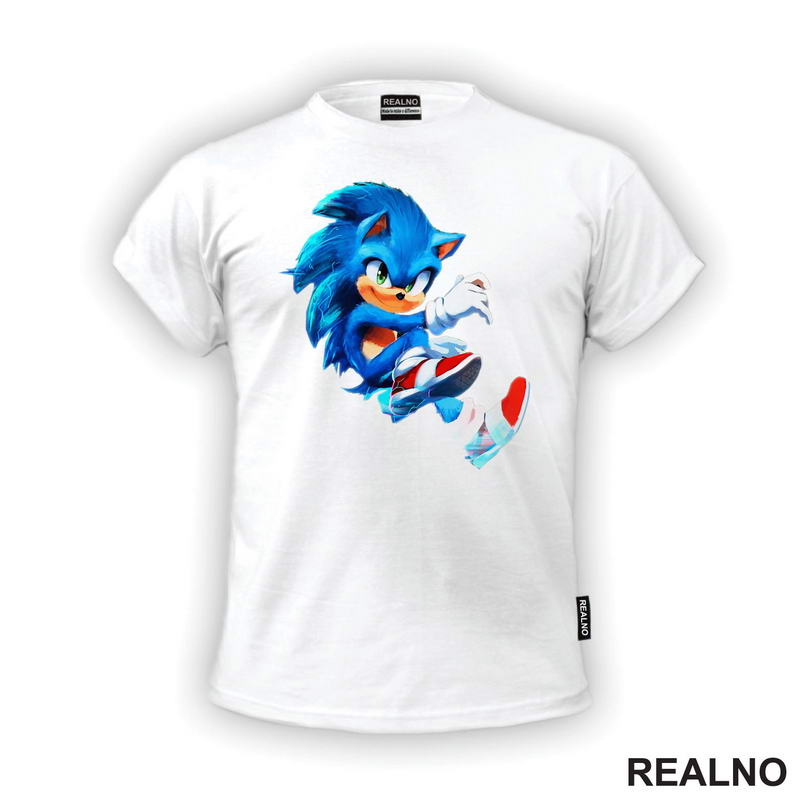 Jumping - Sonic - Majica