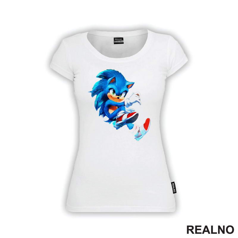 Jumping - Sonic - Majica