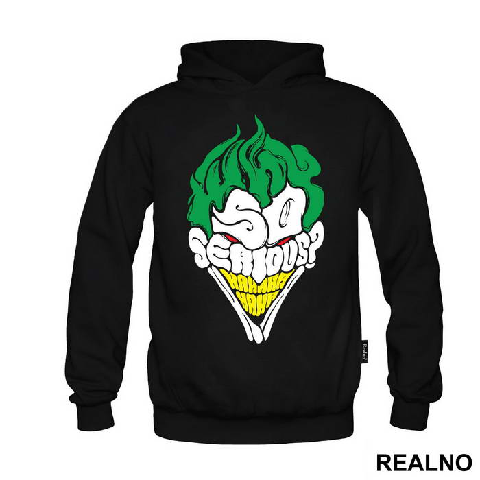 Why So Serious? Green - Joker - Majica