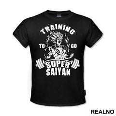 Training To Go Super Saiyan - Goku - Dragon Ball - Majica