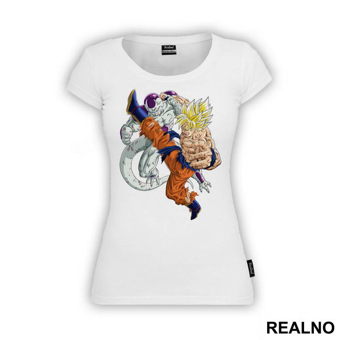 Fight With Frieza - Goku - Dragon Ball - Majica