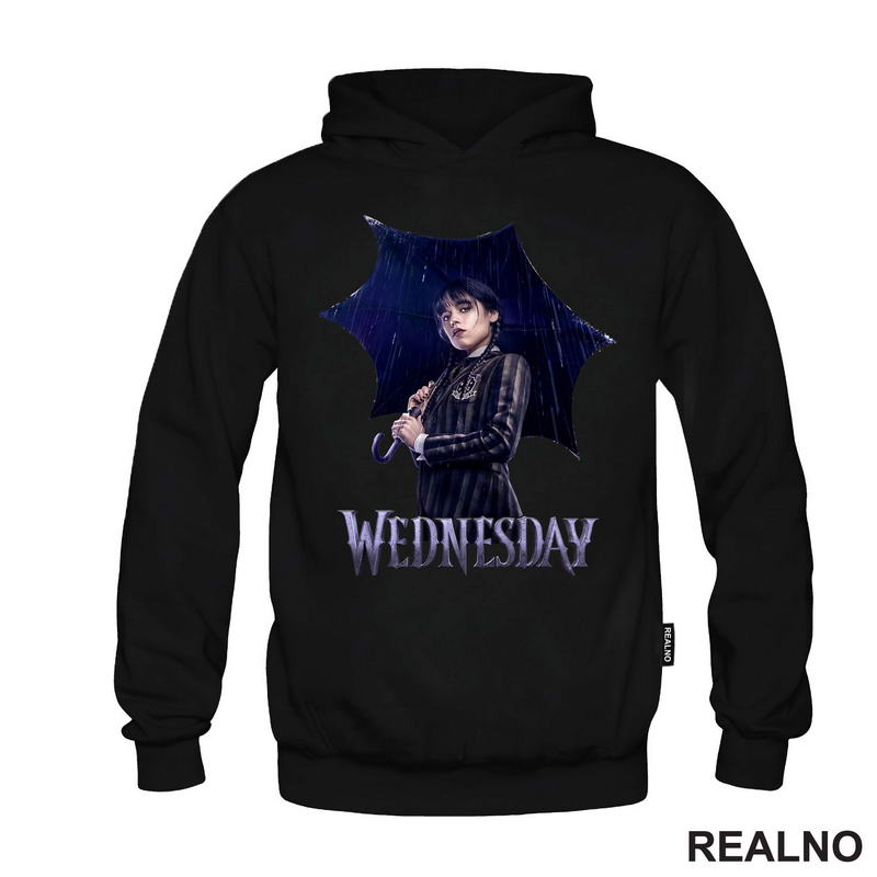 With An Umbrella - Rain - Wednesday - Sreda - Majica