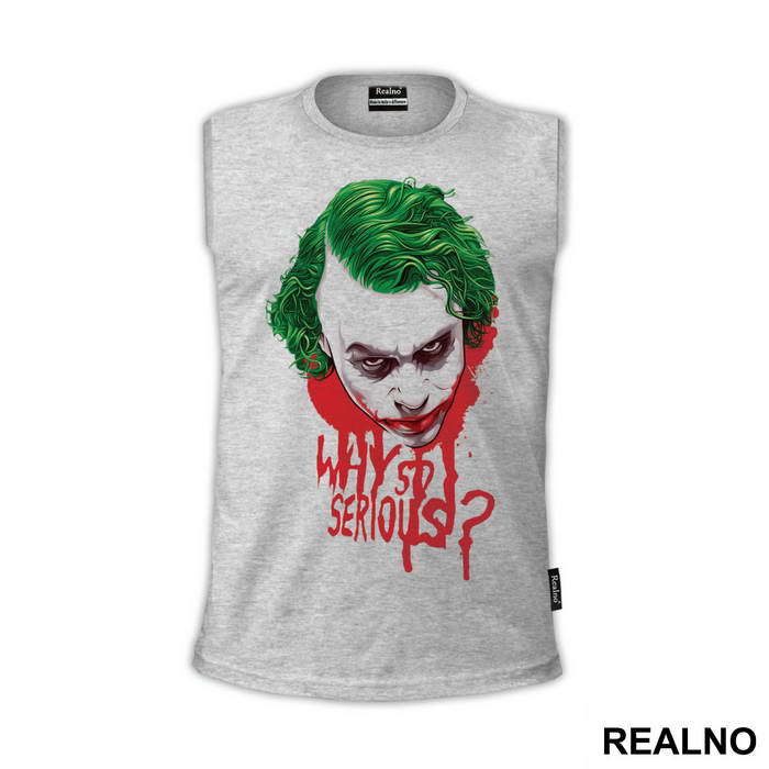 Why So Serious? Green And Red - Joker - Majica