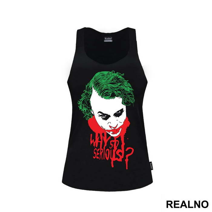 Why So Serious? Green And Red - Joker - Majica