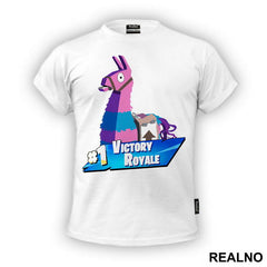 Pink Llama - Fortnite - Majica