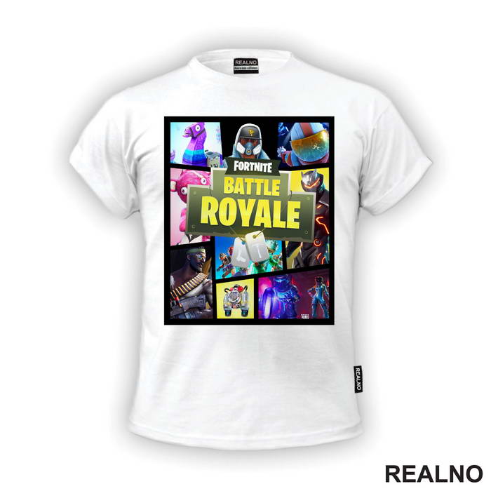 Battle Royal Picture - Fortnite - Majica