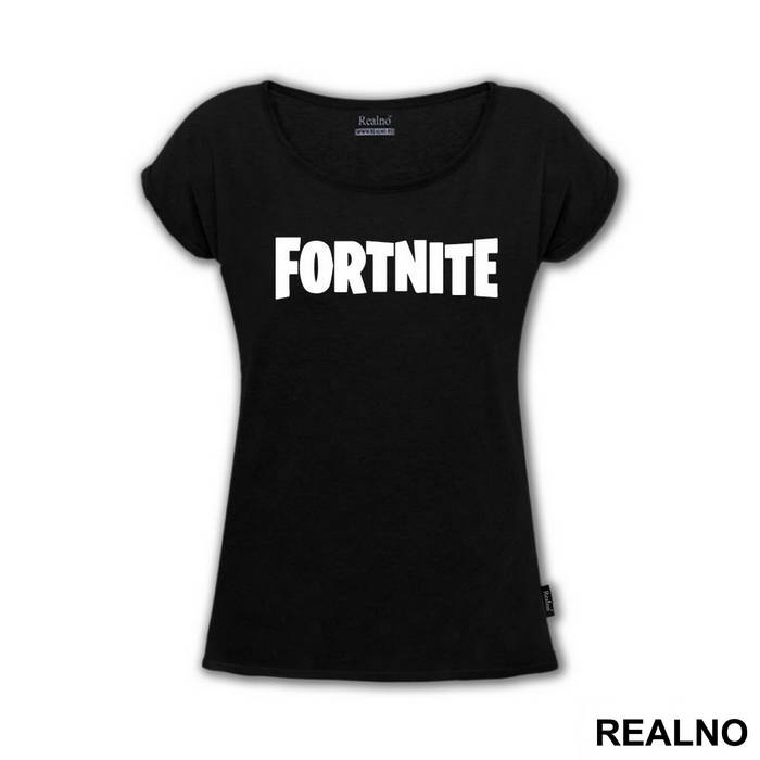 Text Logo - Fortnite - Majica