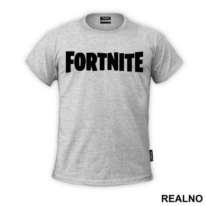 Text Logo - Fortnite - Majica