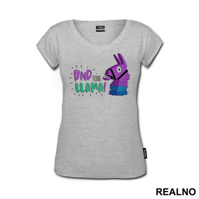Find The Llama - Fortnite - Majica