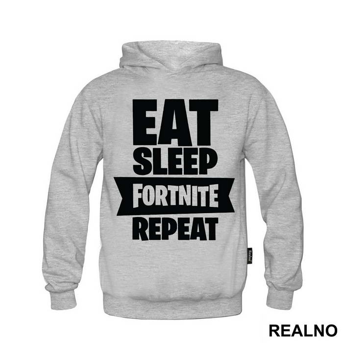Eat, Sleep, Repeat - Big - Fortnite - Majica