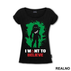 I Want To Believe - Predator - Majica