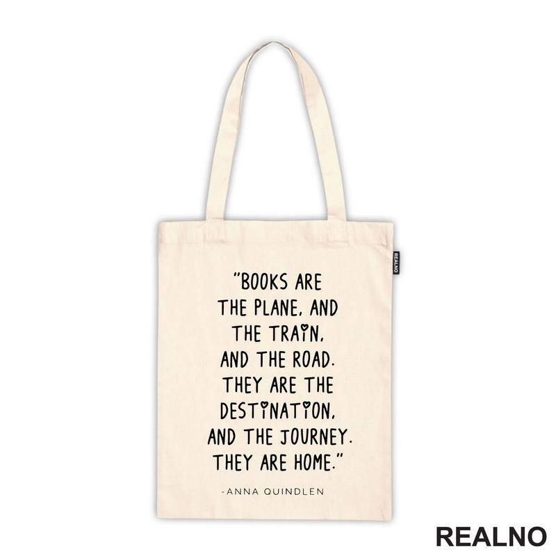 The Are Home - Quote - Books - Čitanje - Knjige - Majica