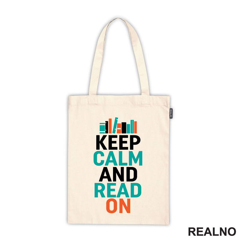Keep Calm And Read On - Books - Čitanje - Knjige - Majica
