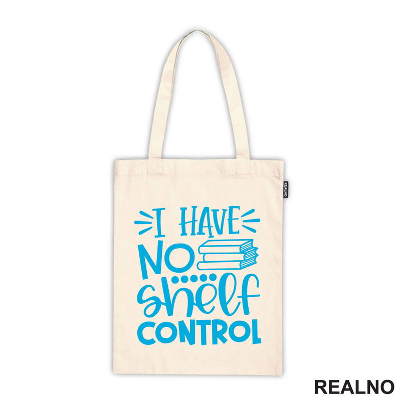 I Have No Shelf Control - Blue - Books - Čitanje - Knjige - Majica