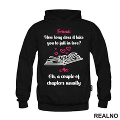A Couple Of Chapters Usually - Pink And White - Books - Čitanje - Knjige - Majica