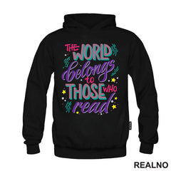 The World Belongs To Those Who Read - Books - Čitanje - Knjige - Majica
