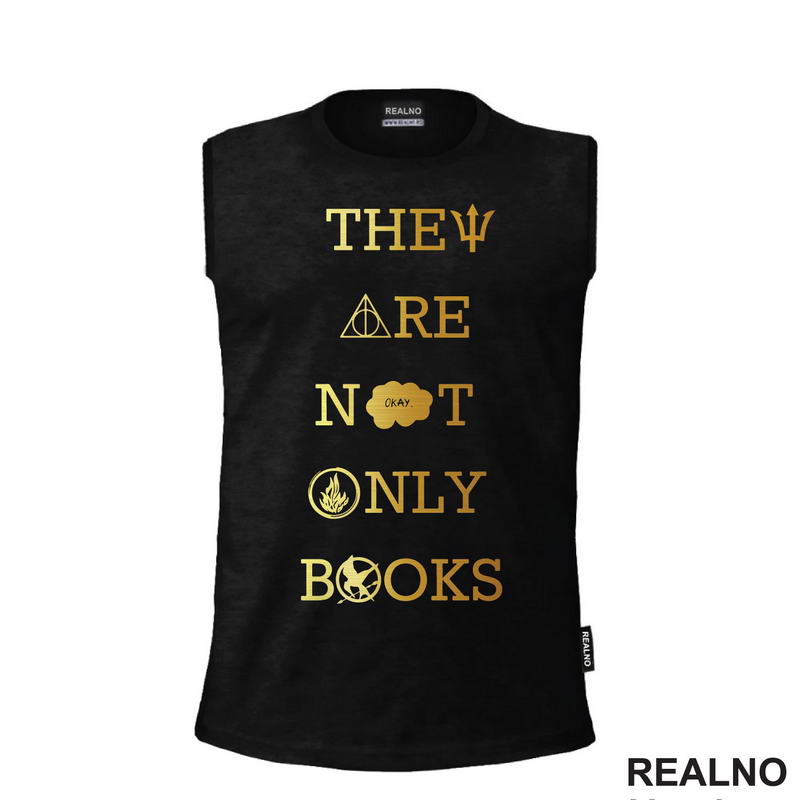 They Are Not Only Books - Books - Čitanje - Knjige - Majica