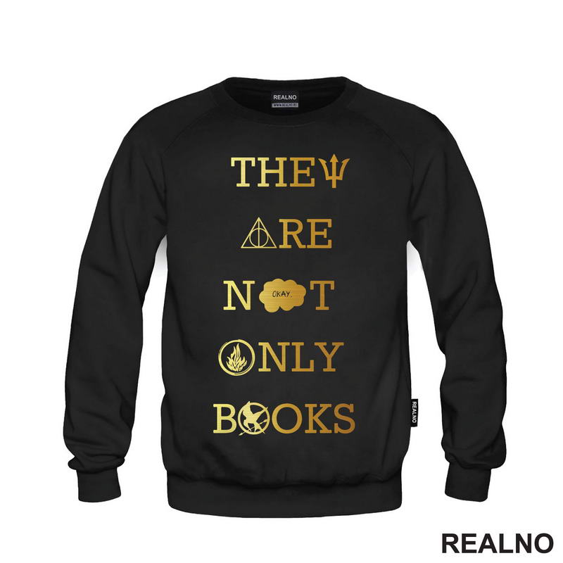 They Are Not Only Books - Books - Čitanje - Knjige - Majica