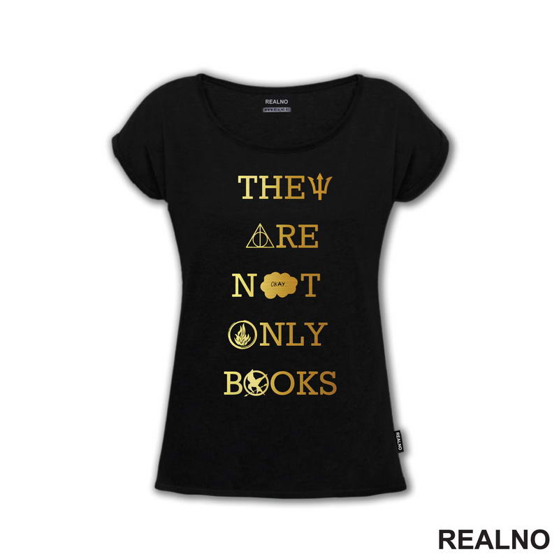 They Are Not Only Books - Books - Čitanje - Knjige - Majica