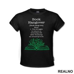 Book Hangover - Books - Čitanje - Knjige - Majica