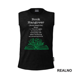 Book Hangover - Books - Čitanje - Knjige - Majica