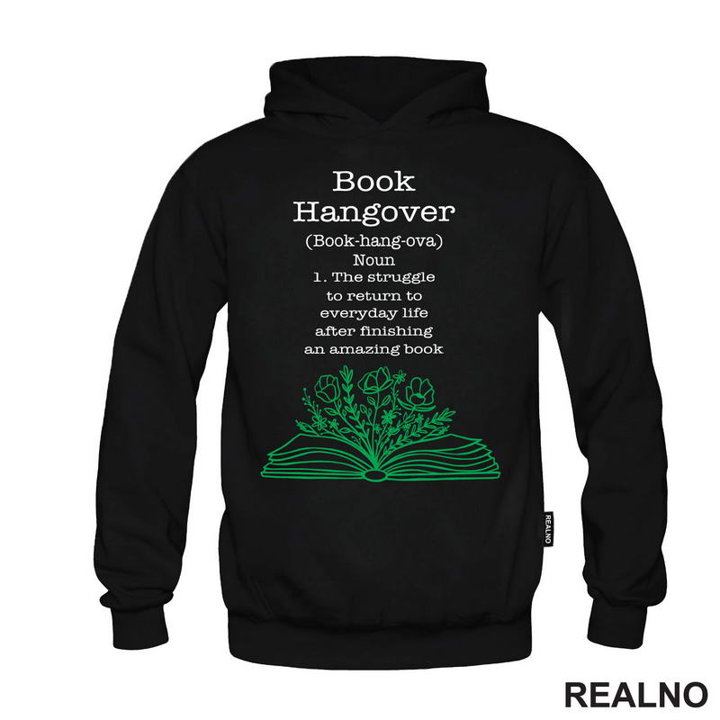 Book Hangover - Books - Čitanje - Knjige - Majica