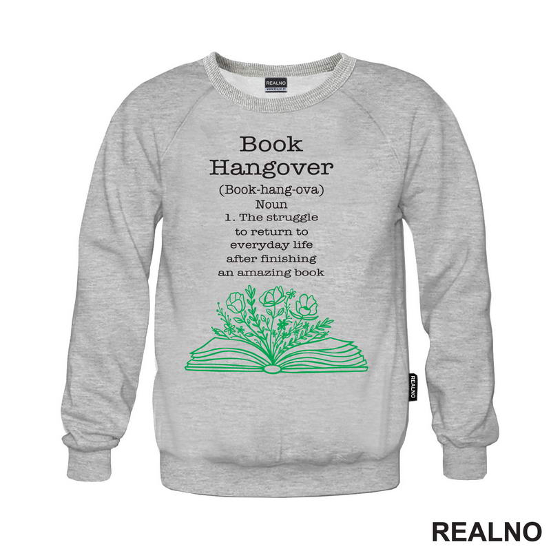 Book Hangover - Books - Čitanje - Knjige - Majica