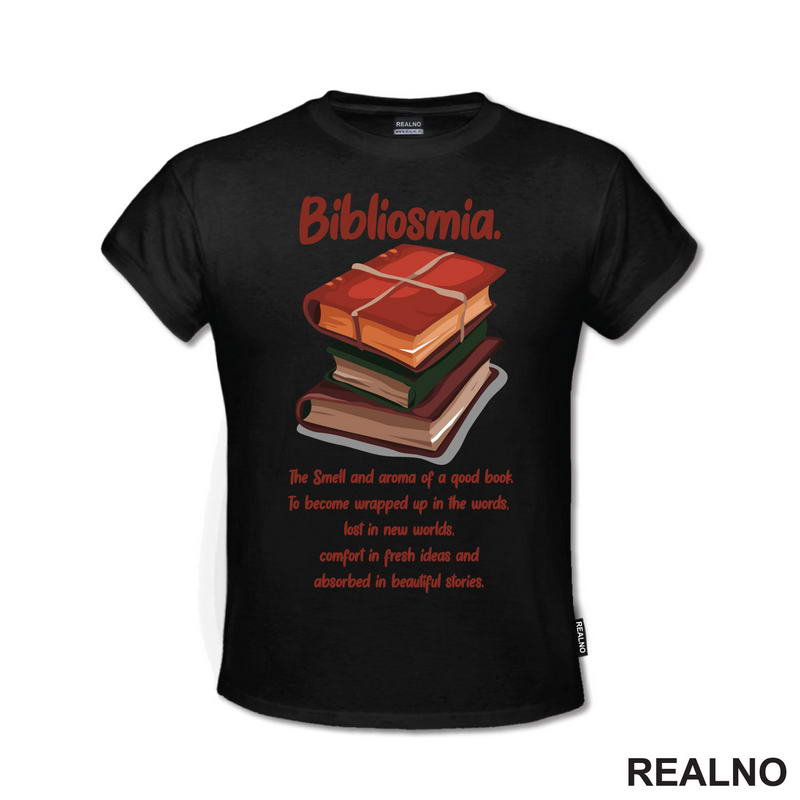 Bibliosmia. The Smell And Aroma Of A Good Book - Books - Čitanje - Knjige - Majica