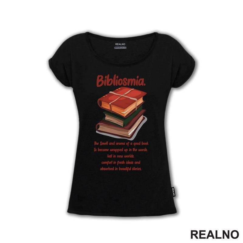 Bibliosmia. The Smell And Aroma Of A Good Book - Books - Čitanje - Knjige - Majica