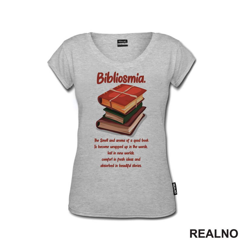 Bibliosmia. The Smell And Aroma Of A Good Book - Books - Čitanje - Knjige - Majica