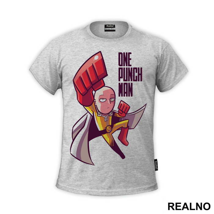 Saitama Illustration - One Punch Man - Majica