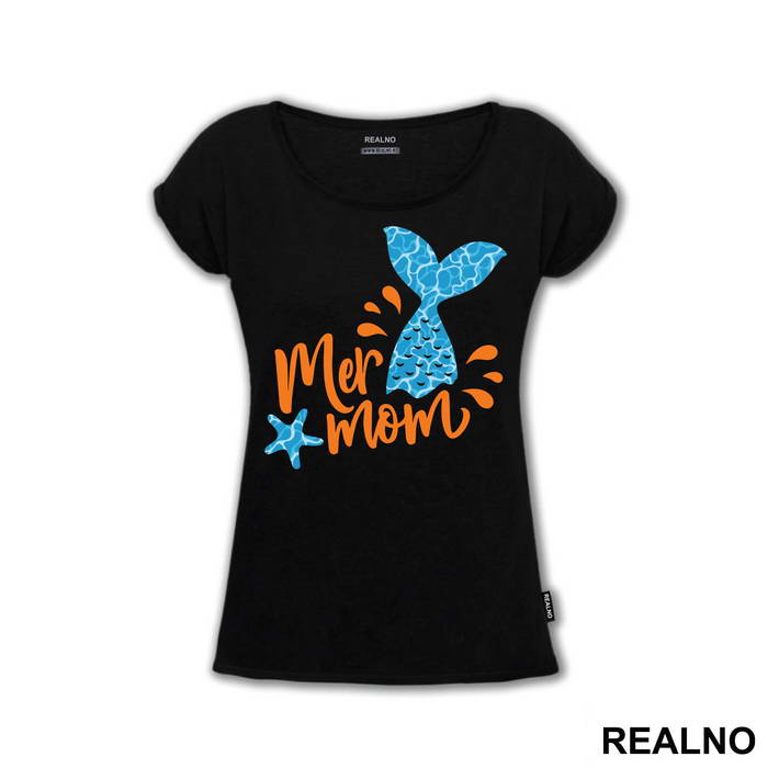 Mer Mom - Sirene - Mermaid - Majica