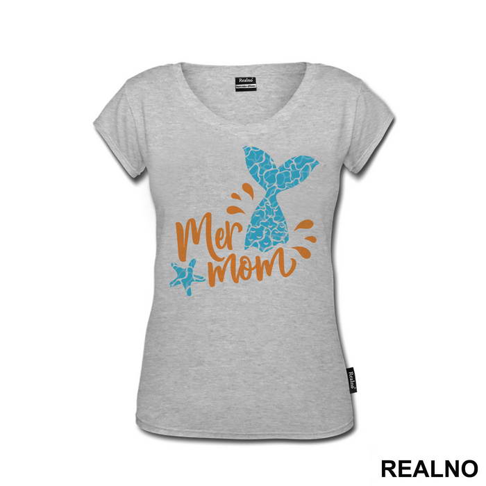 Mer Mom - Sirene - Mermaid - Majica