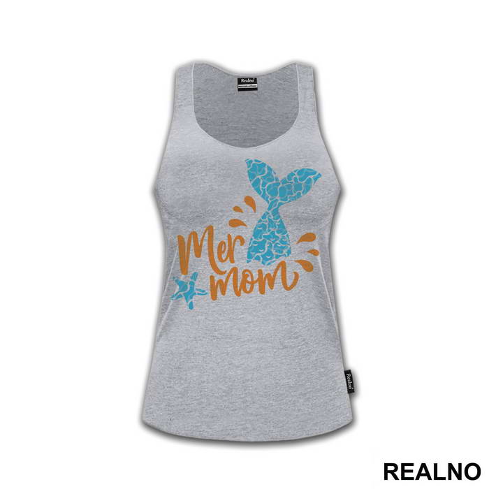 Mer Mom - Sirene - Mermaid - Majica