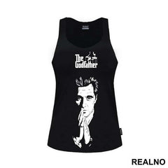 Michael Corleone - Al Pacino And Logo - The Godfather - Kum - Majica